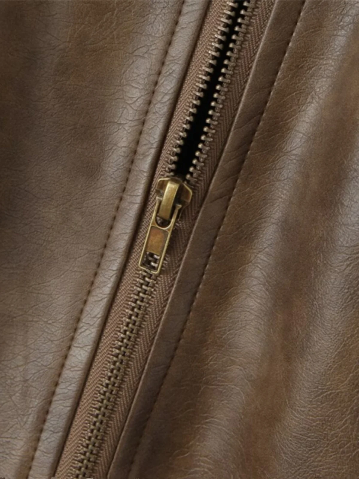 Kurtka motocyklowa vintage damska w kolorze kawowego brązu, styl Hong Kong, nowy model na wiosnę i jesień, moda uliczna, płaszcz ort.