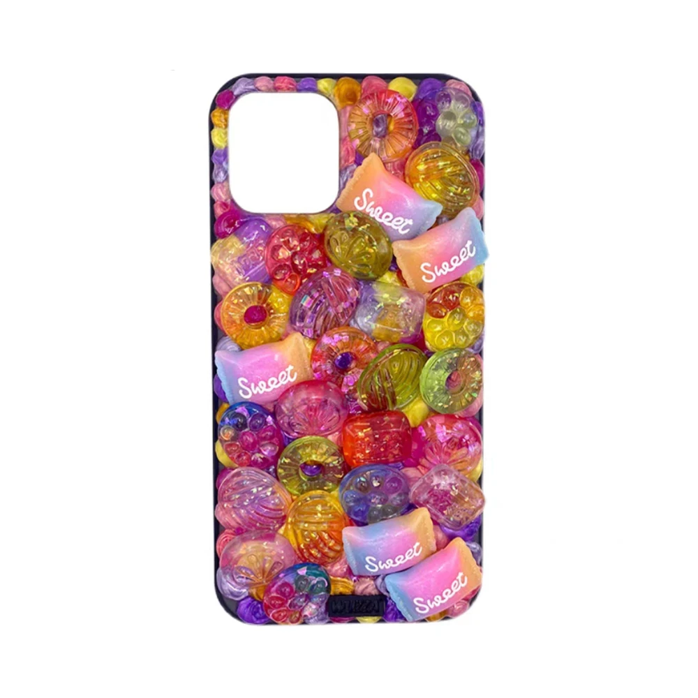 

For Iphone 14 Pro Max Case For Iphone 13 Cases 12 /11 /XR /XSMAX Candy Handmade Coque Sweet DIY Phone Covers Japan South Korea