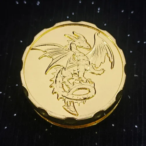 Imagen 2 del producto D&D Dados de ruleta giroscópica con punta de dedo de metal para mazmorras y dragones, dados de metal giratorios, dados de ruleta giratorios para juegos de mesa de regalo