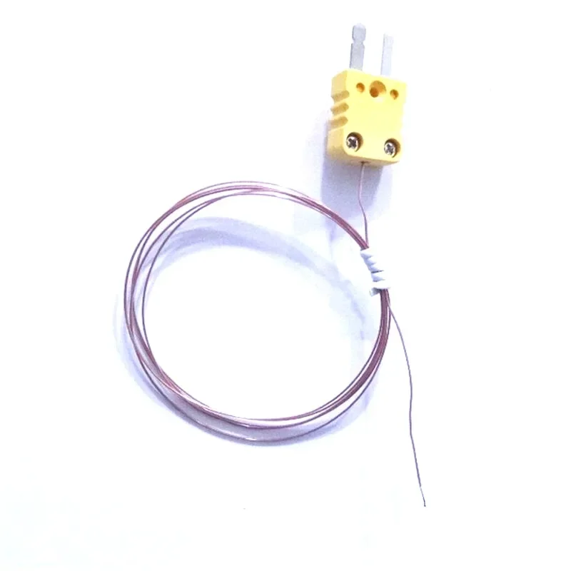 Low temperature thermocouple wire K type temperature air probe temperature measuring wire -200~ 260 ℃