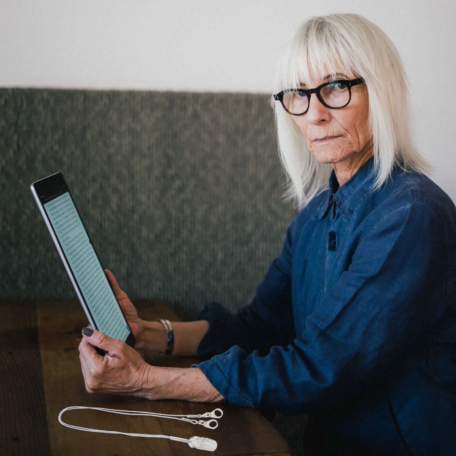 

1 set Anti-lost Lanyard Aids Clip Seniors Rope ABS Durable BTE Hanging Accessories Carry Case Bte Hanging Rope Health Care