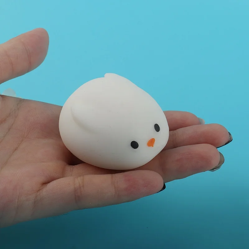 Schattig kinderstress speelgoed melk konijn knijpbal zacht schattig huisdier ontwerp klein cadeau voor kinderen drukregelaar
