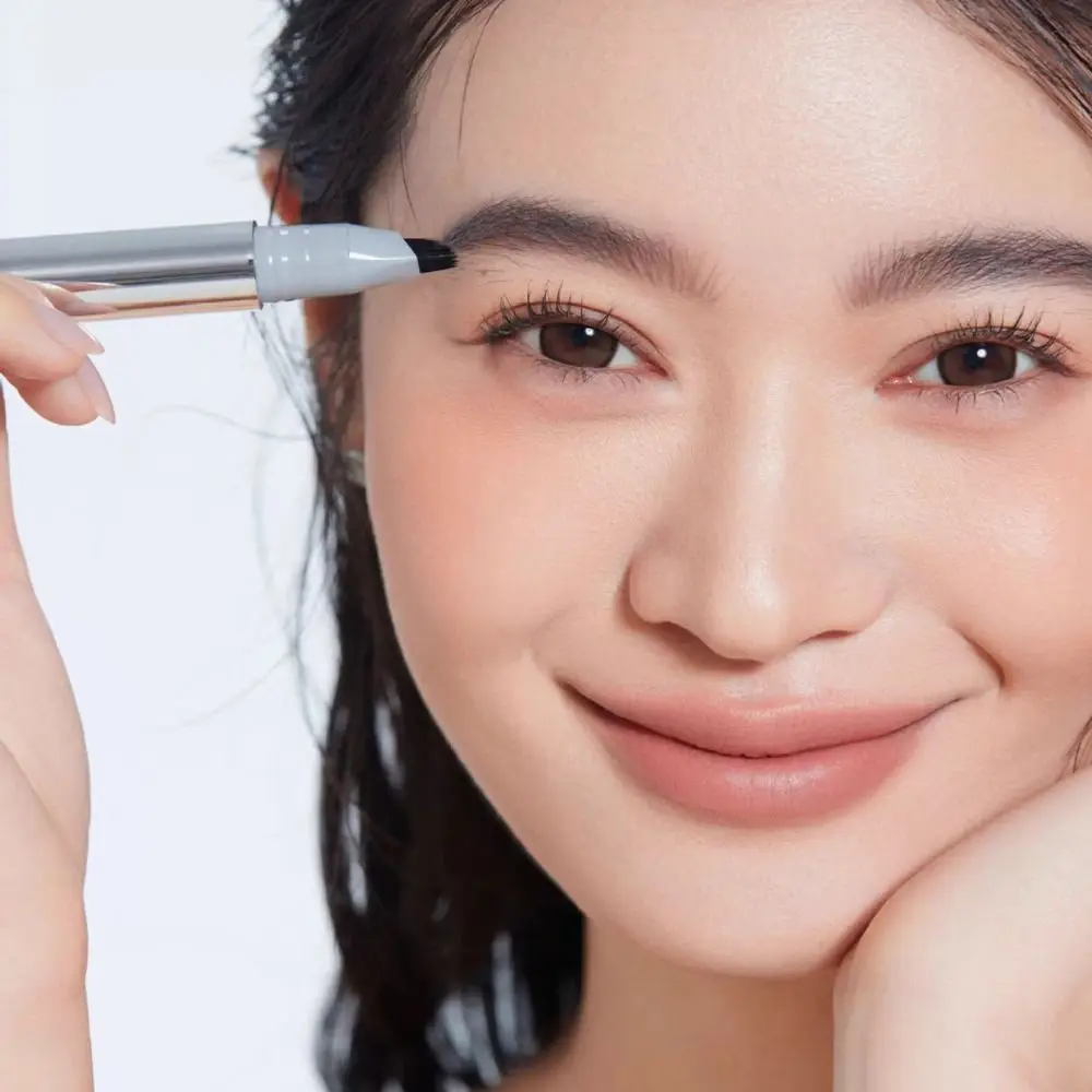 

Water Eyebrow Pencil Multi-fork Eyebrow Pen Colorfast Wild Eyebrows Long-lasting Eyebrow Pen Sweat-proof Multipurpose