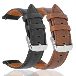 18mm Watch Band For Garmin Vivoactive 4S Venu 3S 2S Strap Vivomove 3S Forerunner 255S 265S For Huawei GT4 41mm Leather Bracelet