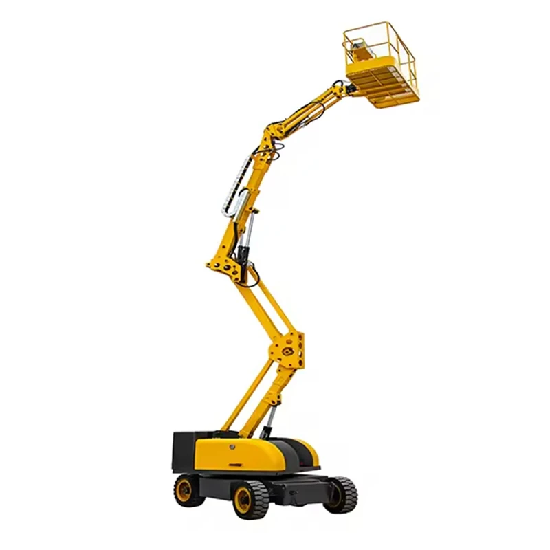 Self Propelled Electric Hydraulic Curved Arm Aerial Lift, 300kg 6-14m Outdoor Boom Lift, Aliexpress Popular