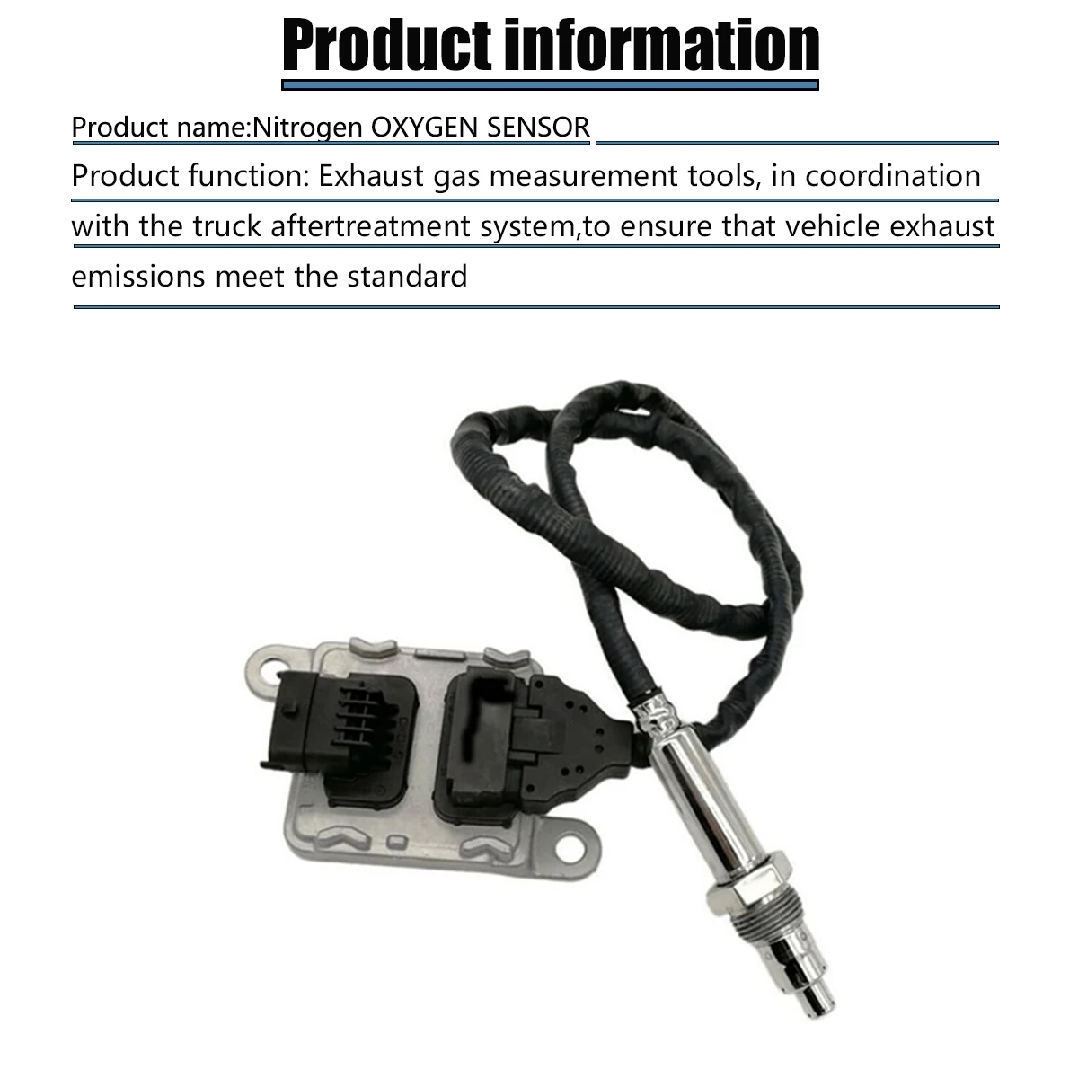 22827991 Nitrogen Oxide Nox Sensor For Volvo FH FM FL Renault T 2013 5WK9 7368 21531797