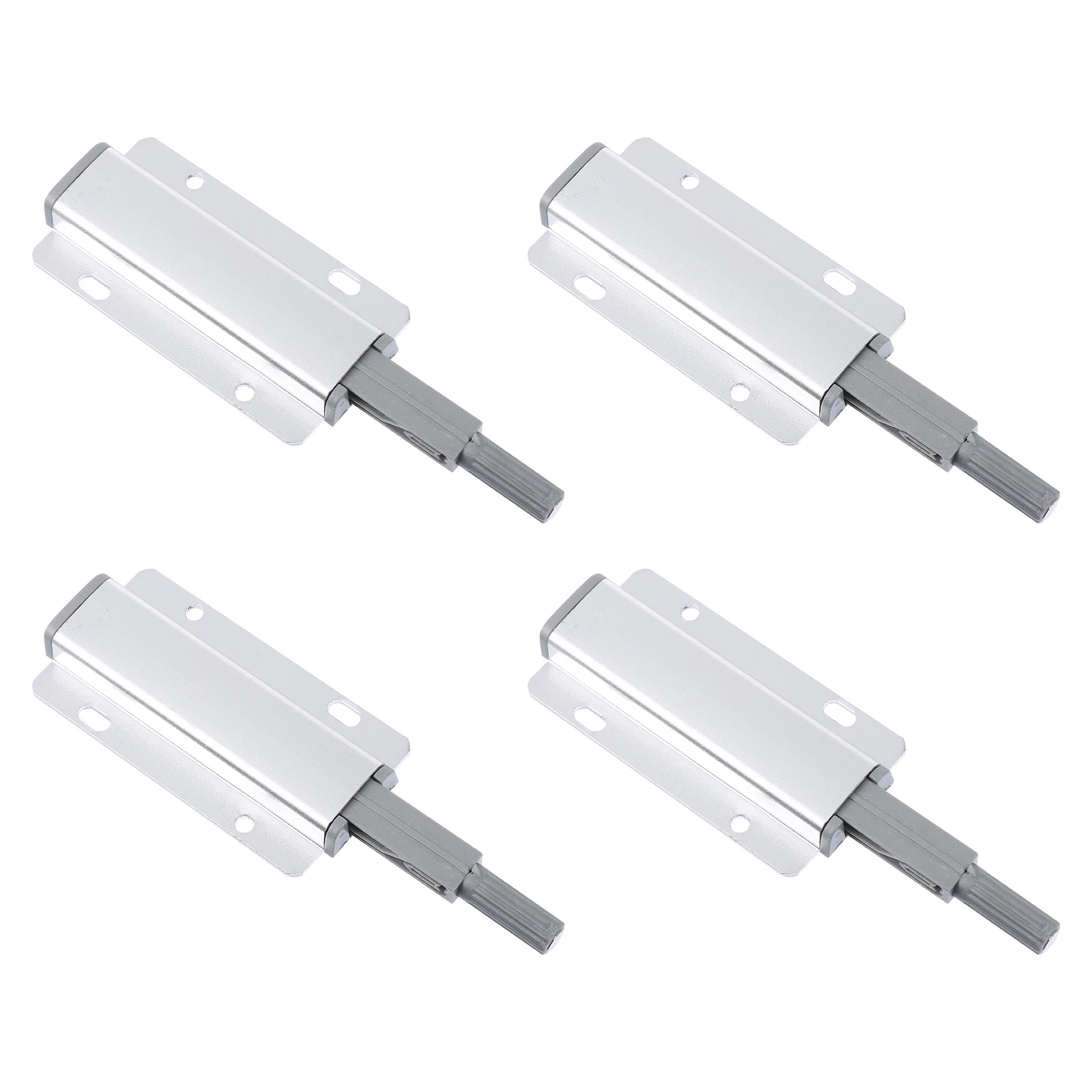 

4Pcs Rebounder Magnetic Door Rebounding Devices Aluminum Home Cabinet Furniture Cupboard Bedroom Bathroom Practical Easy Install