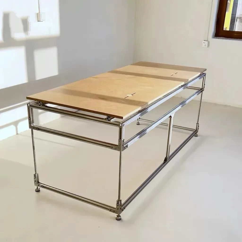 Aluminum birch conference table large class table office negotiation table