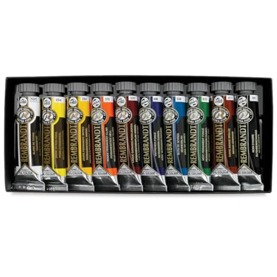 

Artists' Oils - Set of 10 Basic Set 15 ml tubes