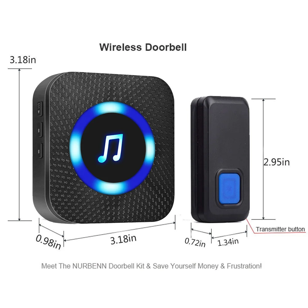 Campainha inteligente casa vídeo porteiro wi fi de visão noturna infravermelha botão sem fio ao ar livre campainha flash câmera segurança moni