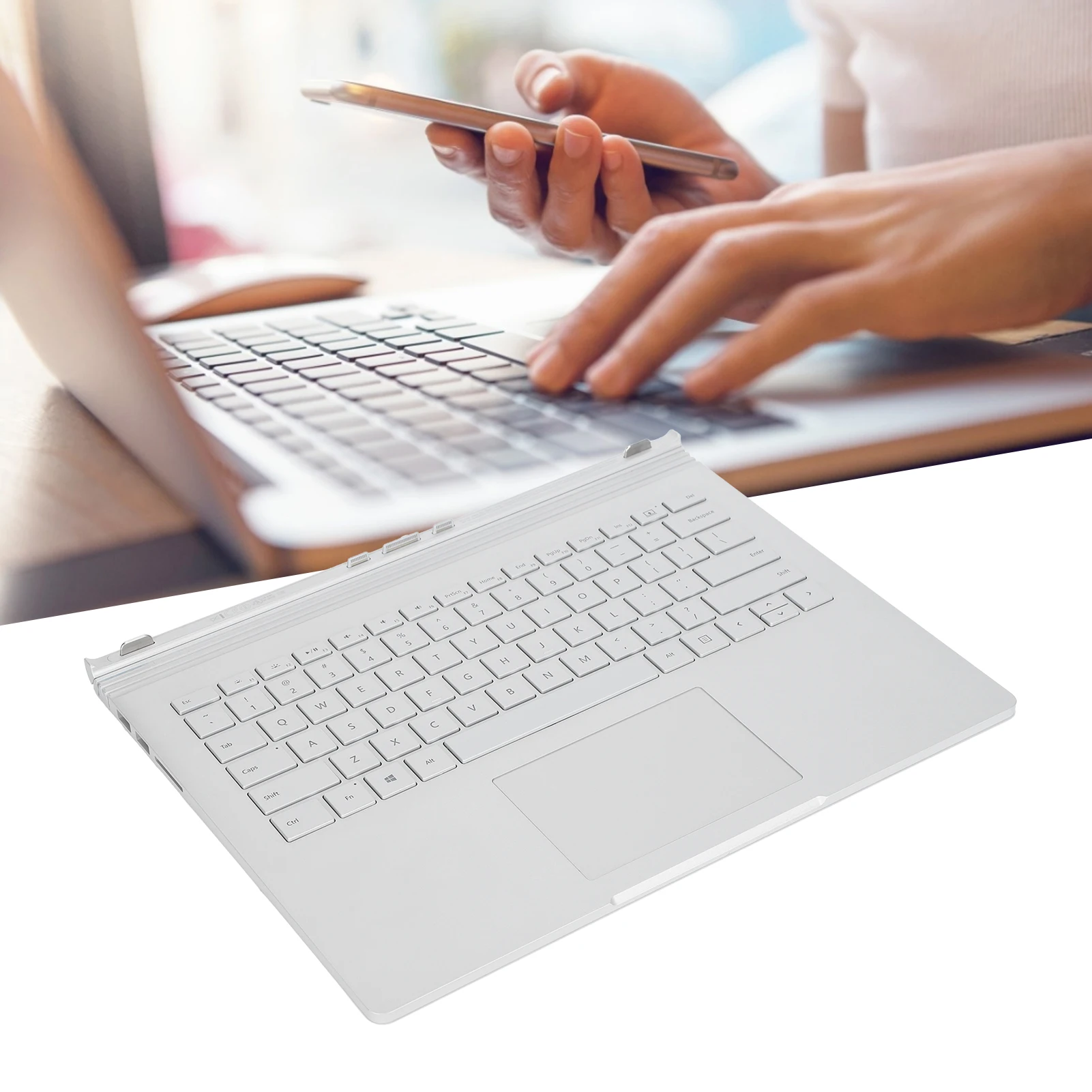 

For Microsoft Keyboard Keyboard Multifunctional Portable Fingerboard for Microsoft Book Base 1704/1705/1785