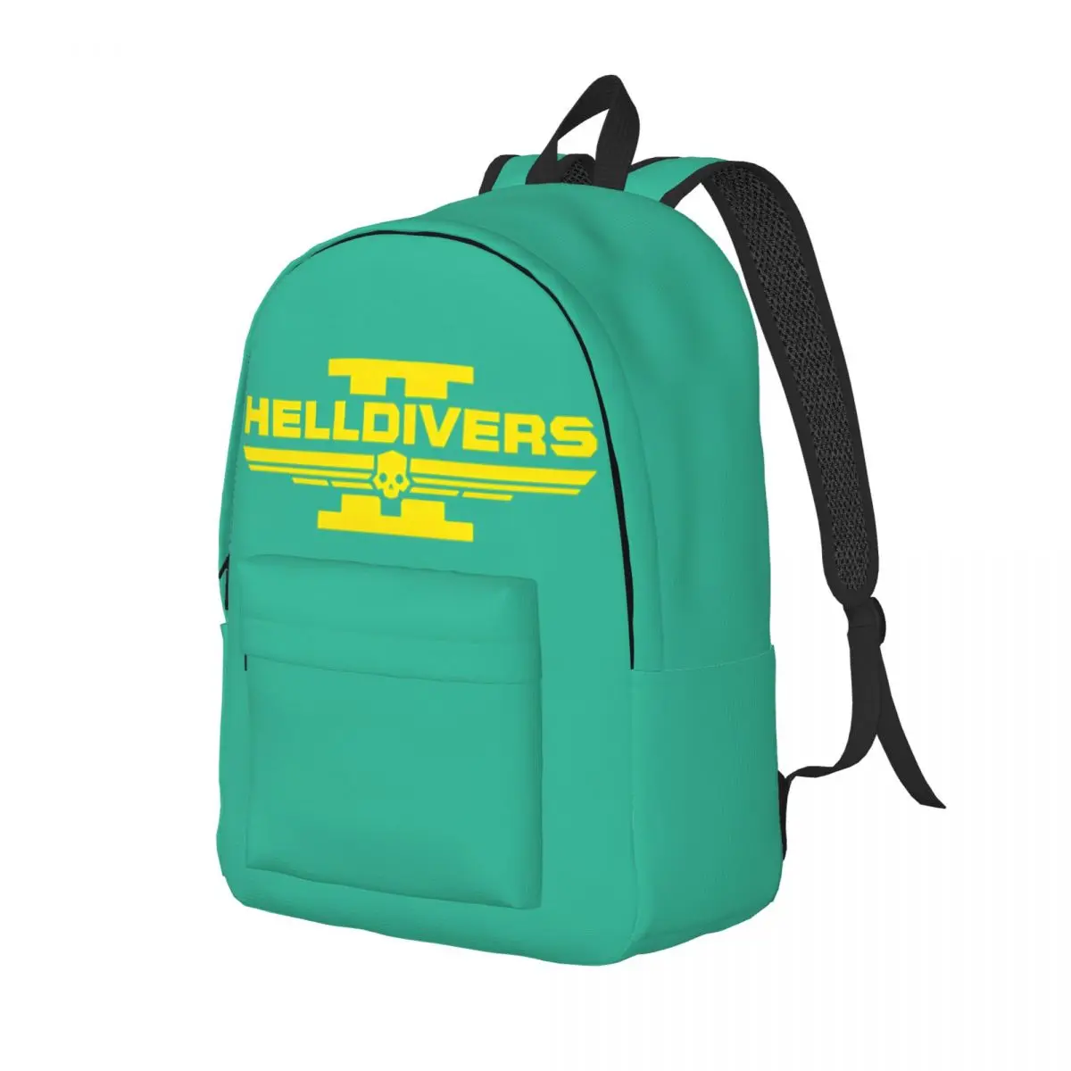 For Gifts Dressed To The Nines Zipper Closure Daypack Helldivers 2 Harajuku Design For Men Women Kindergarten Bag Journey