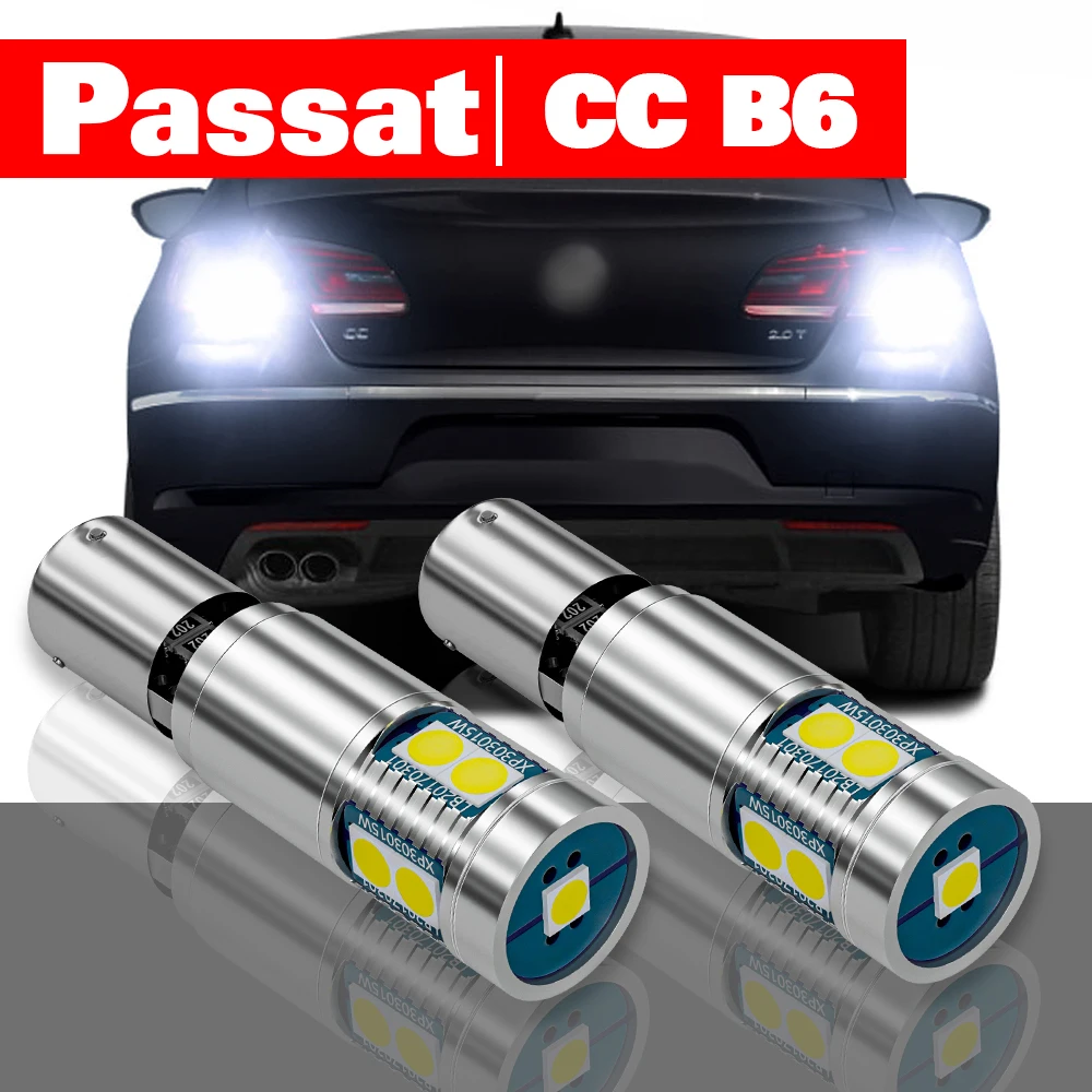 

For VW Volkswagen Passat CC B6 2008-2012 2pcs LED Reverse Light Backup Lamp Accessories 2009 2010 2011