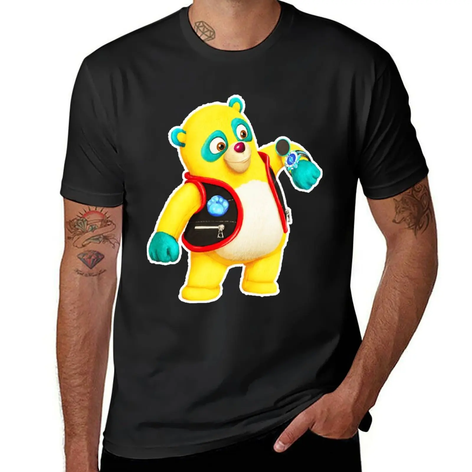 Special Agent Oso bear gift for fans T-Shirt anime vintage clothes korean fashion black t shirts for men