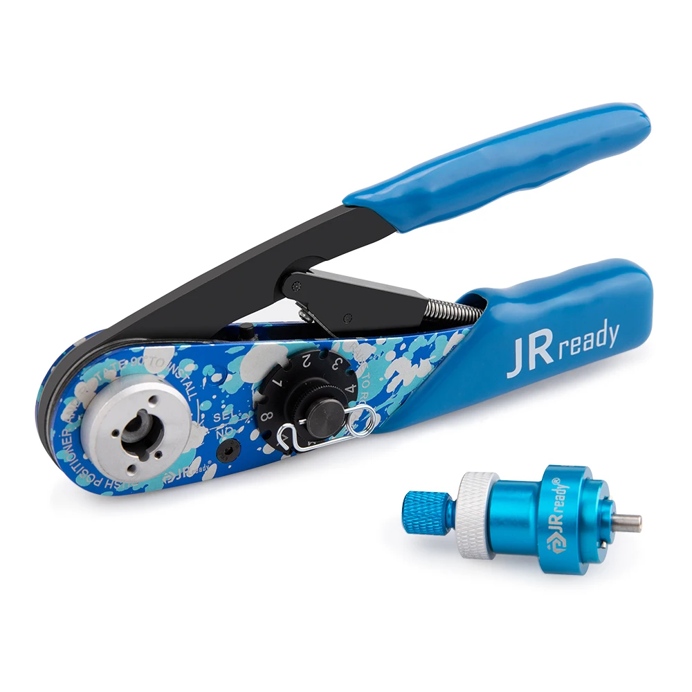 JRready (M22520/2-1) Crimping Tool Kit,NEW-AS2 Crimper With Positioner,Accommodates 20-32 AWG Wire Range ST2137