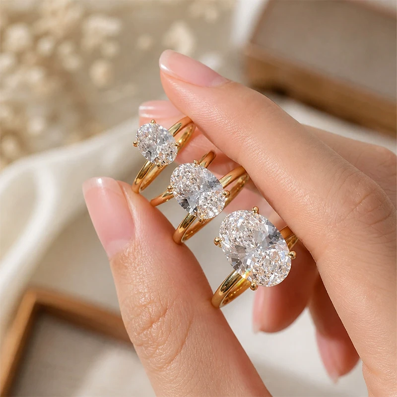 Verstellbarer Smaragdschliff-Ring mit Moissanit-Edelstein, S925 Sterlingsilber, Diamanttester-geprüft, funkelnder 18K Gold Herrenring – Detail 25