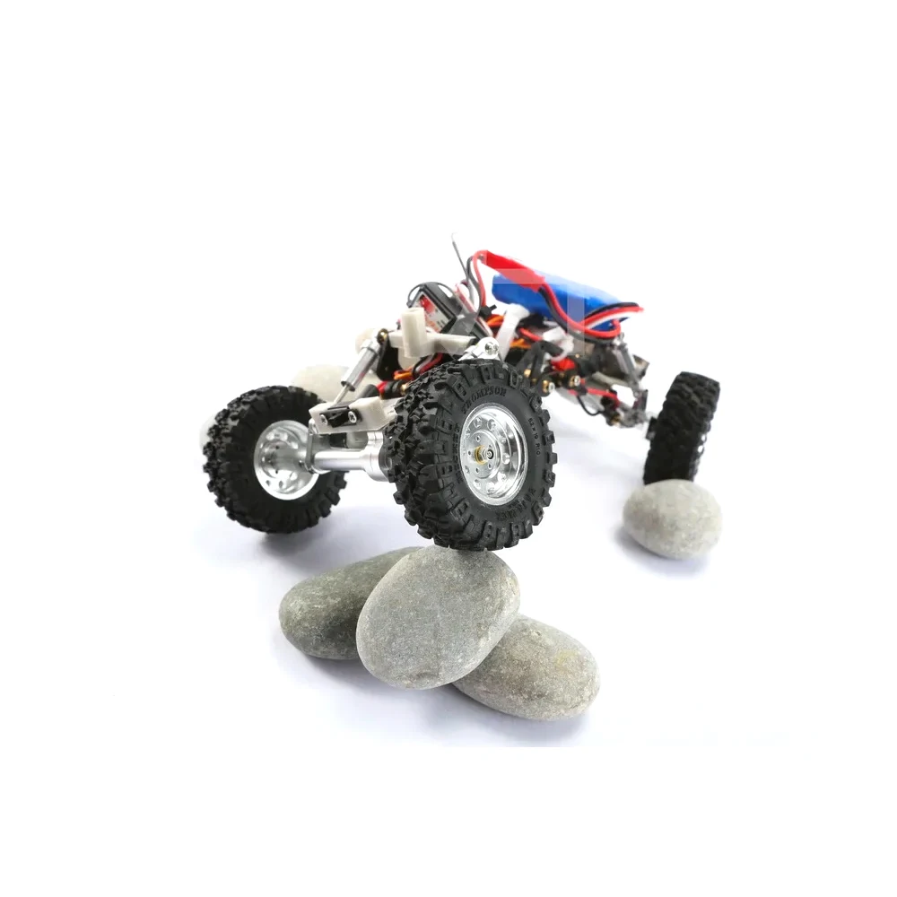 Z2 4WD Climbing Car 1/24 Full Metal RC Crawler Car Model Kit Remote Control Climbing Car Strong Power