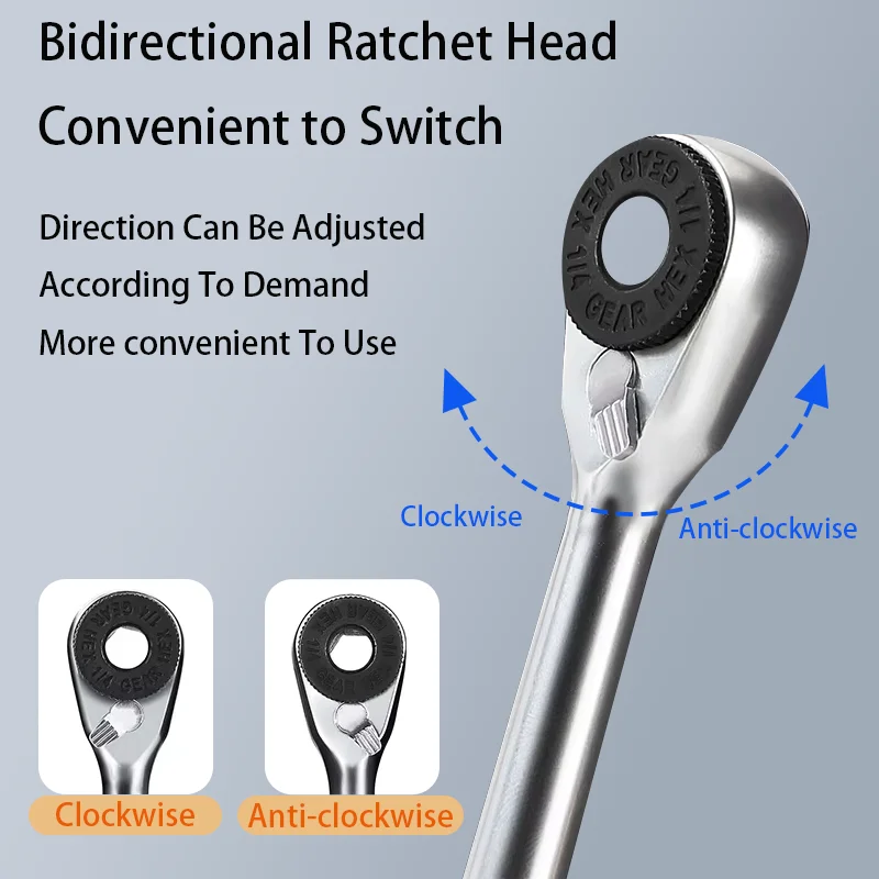Handwerkzeug Tragbares Ratschenschlüssel-Set Multifunktions-Fahrradwerkzeuge 14-in-1-Multitool-Set Reifenheber MTB Rennrad Gadgets