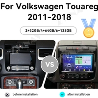 Carplay For Volkswagen Touareg RNS 850 RCD 550 2010-2018 Android 13 Car DVD Radio Player Multimedia Player GPS Navi Auto Stereo