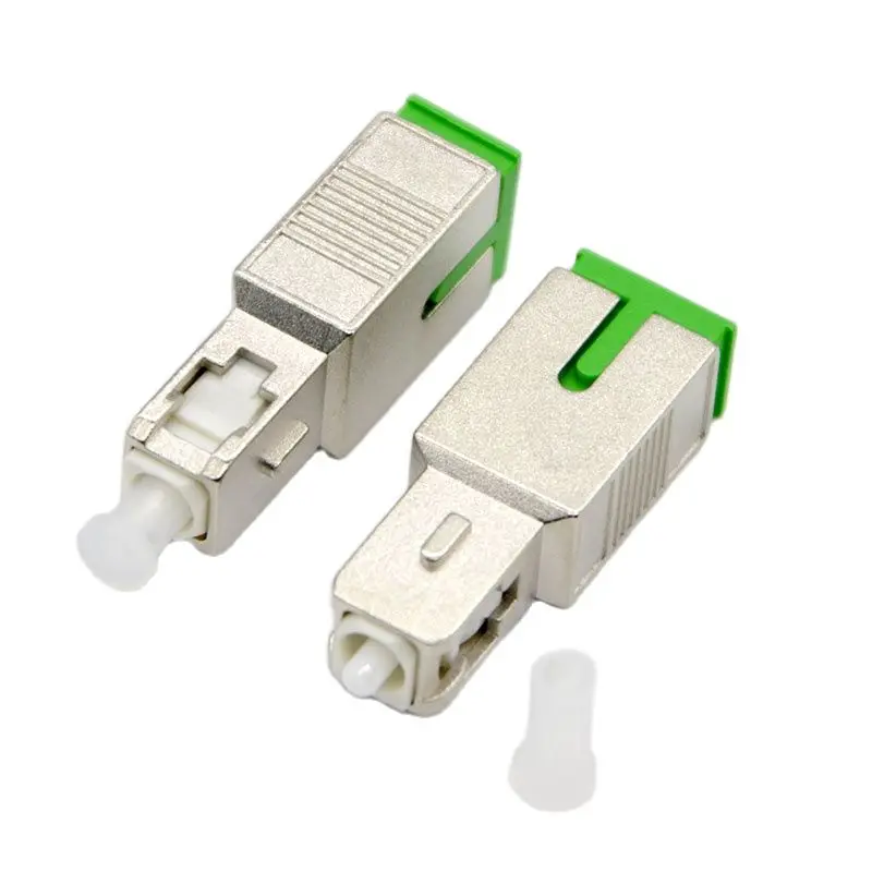 1pcs NEW Optic Fiber Connector SC/APC Female-SC/UPC Male SM-9/125 Fiber Optic Adapter Flange Coupler Special Wholesale