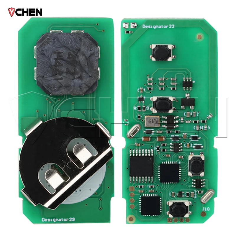 Car Smart Remote Key 2 Button B53EA B77EA ASK 433MHZ A433 Fob for Toyota Land Cruiser Prado LC200 2009-2013 Car key with chip
