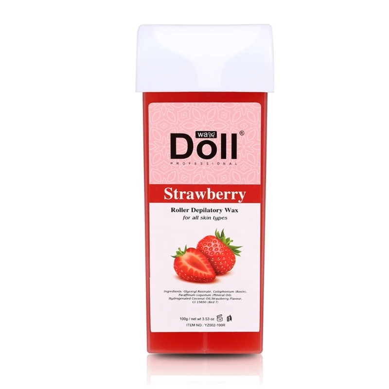 خرطوشة إزالة الشعر بالشمع كريم شمع لازالة الشعر الطبيعي مزيل شعر الجسم الطبيعي بكرة تسخين شمع للنساء والرجال 918D