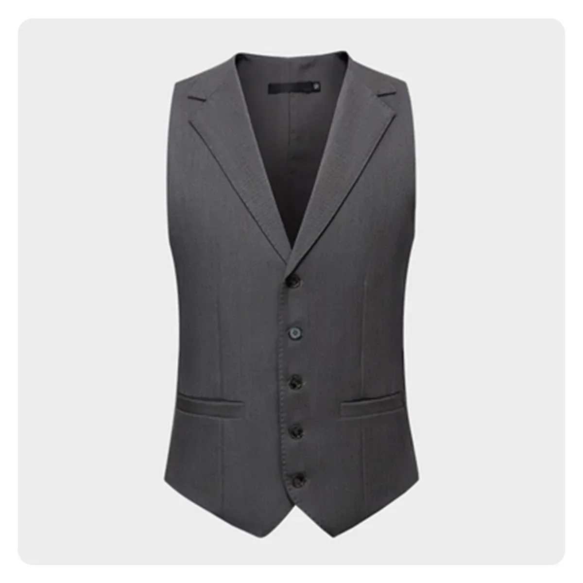 

O825Groom's slim vest business suit Korean wedding