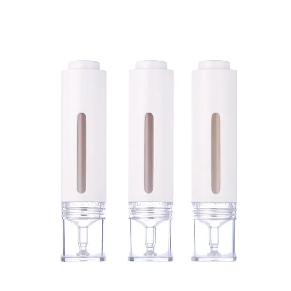 Empty Eye Cream Bottle Press Head Hyaluronic Acid Stock Essential Oil Dropper Bottle 15ml Essence Liquid Water Light Needle Tube