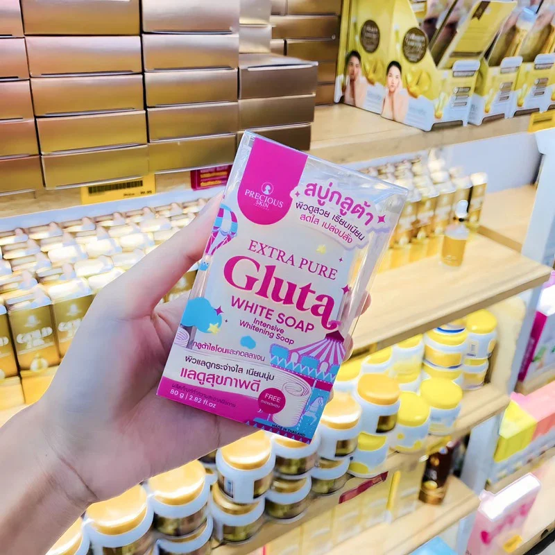 สบู่กลูตาไธโอนและไนอาซินาไมด์ - Castor Oil Soap บทวิจารณ์และราคา