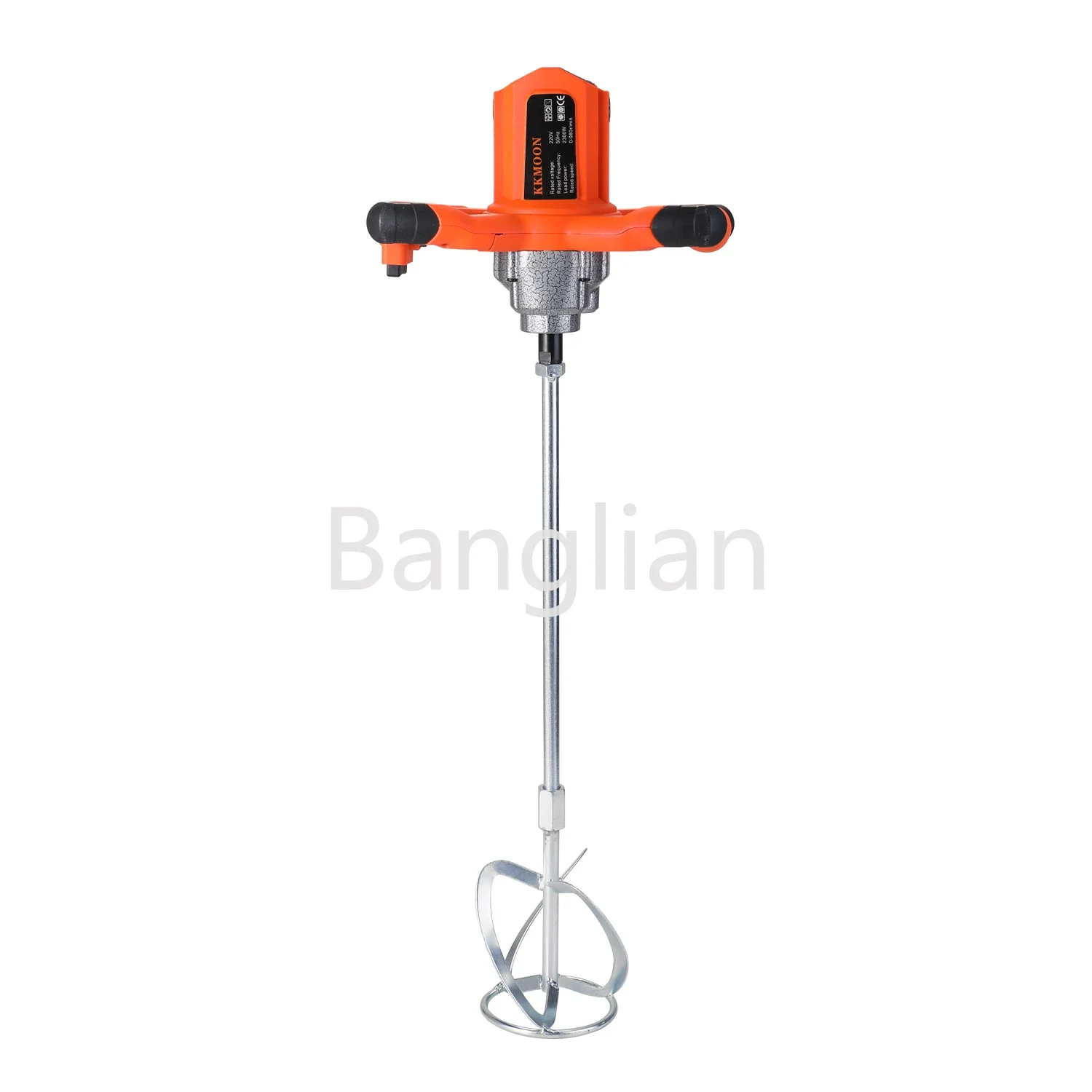 Handheld paint mixer, cement plastering, mortar coating, putty mixer, 6-speed, 2300W