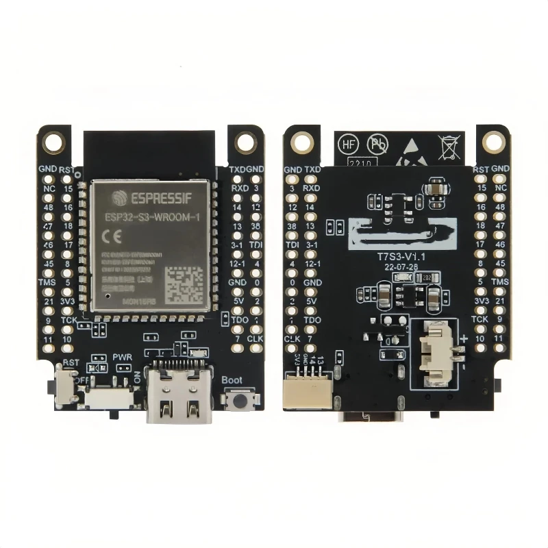 ESP32-S3 Dev Board, 16MB Flash 8MB PSRAM, Wi-Fi & BLE 5, USB-C, STEMMA QT, Battery Interface