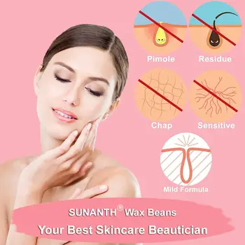 1000克 500克 除毛蠟豆 全身熱膜硬質除毛蠟珠 適用於除毛蠟加熱器 硬質蠟豆 8 最佳銷售 硬蠟 - №2