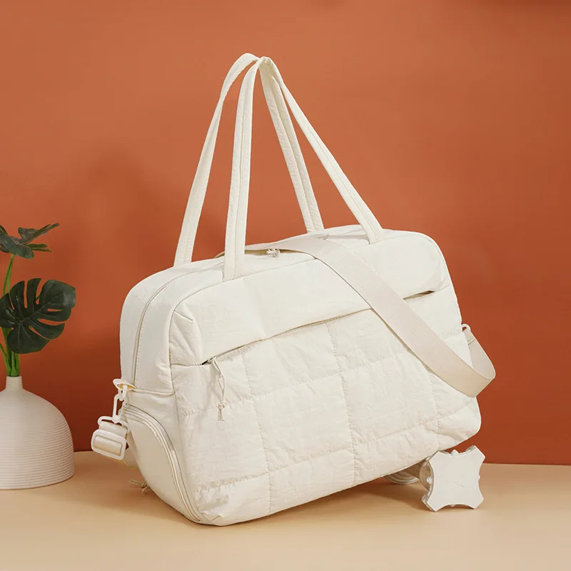 Новая сумка для фитнеса, пуховая сумка, женская дорожная сумка для выходных, дорожная ручная сумка для ночного багажа