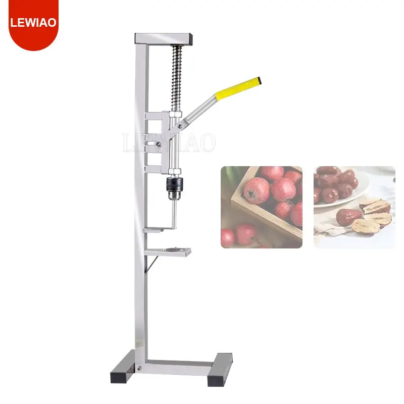 Draagbare Medjool Jujube Pitter Machine Steen Fruit Pitter Pitting Dadels Machine