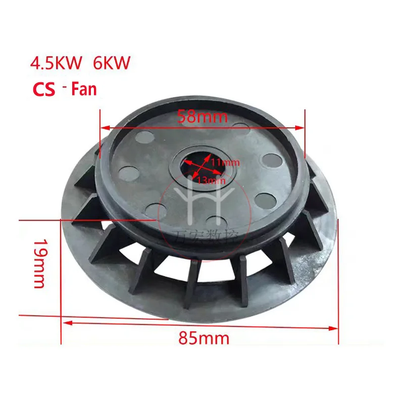 High-Speed CNC Spindle Motor Fan for Wood Carving