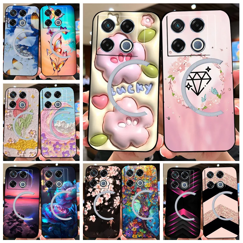 For Infinix GT 20 Pro Case Silicone Soft TPU Back Cover For Infinix GT20 Pro Phone Case GT20Pro Shockproof Funda X6871 Capa