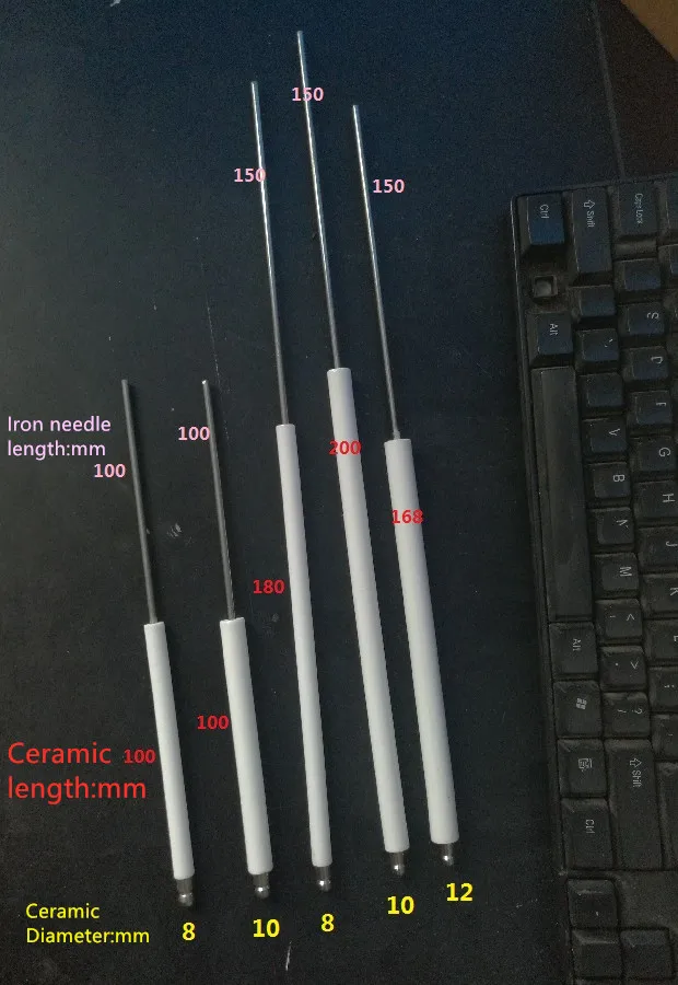 Électrode de ville en céramique, 1 long, Rotterdam ker, allumeur d'étincelle, le plus récent, 8mm, 10mm, 12mm, haute qualité, ne