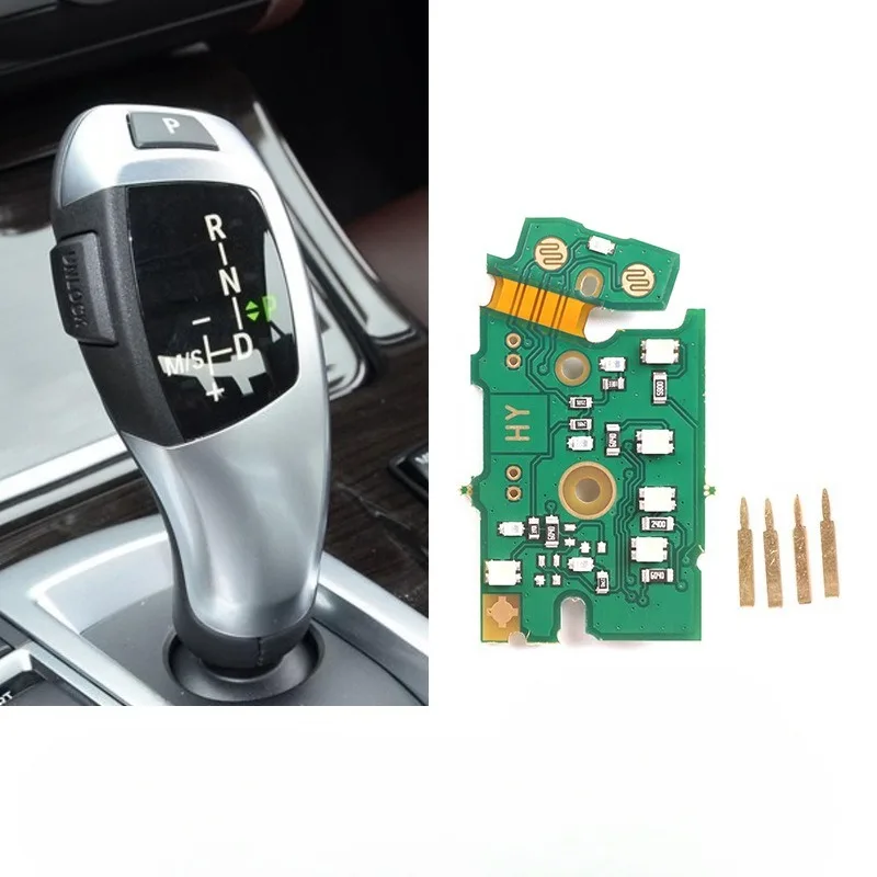 

Car LED Gear Box Shift Knob Shifter Lever Repair Kit Cover for BMW F Chassis F30 F10 F31 F34 3 4 5 6 7 Series X1 X3 X4 X5 X7 LHD