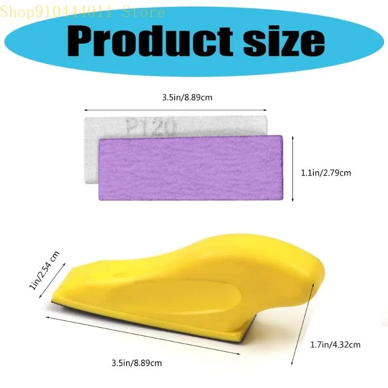 Pacchetto da 28 gf 71 blocco rettifica carta vetrata ossido alluminio professionale per superfici in plastica in