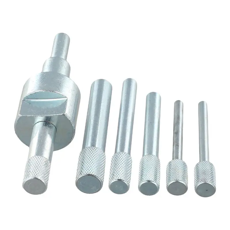 

Инструменты для синхронизации автомобиля, крепежный штифт, 6 шт., шкив коленчатого вала для двигателей Citroen 1,6 1,8 2,0