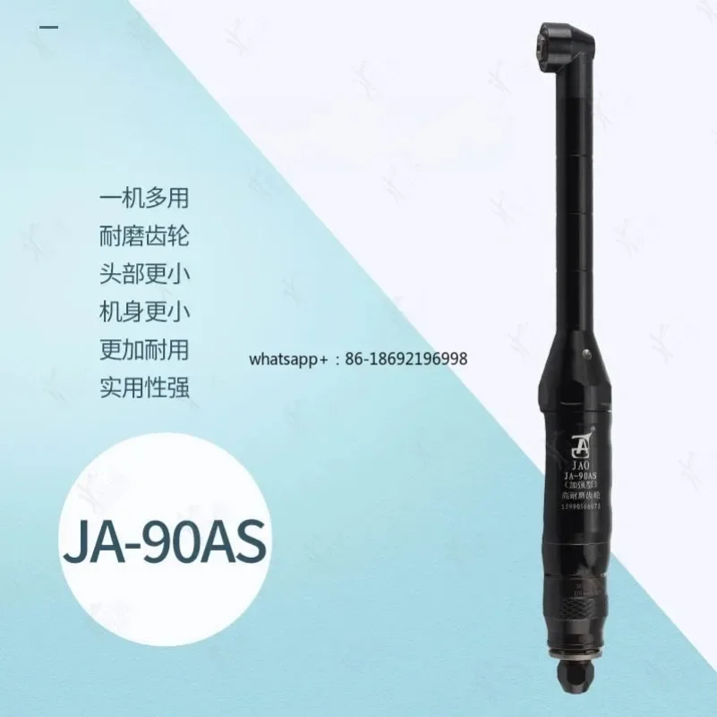 Industrial Grade Pneumatic Micro Grinder JA-90A 90 Degree Elbow Polishing Grinding Kit Wear-Resistant Upgraded Version for Preci