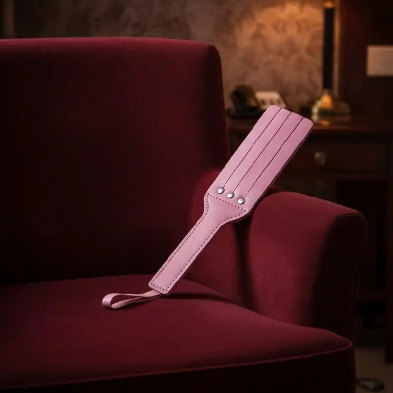 1Pc Couples Slave Spanking Paddle Leather Whip Erotic Adult Game Sex Shop Love Spank Toy for Intimate Play image 2