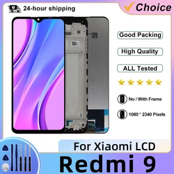 CHOICE For Xiaomi Redmi 9 LCD Display Touch Screen Digitizer Assembly For Redmi 9 M2004J19AG M2004J19C LCD Replacement Parts