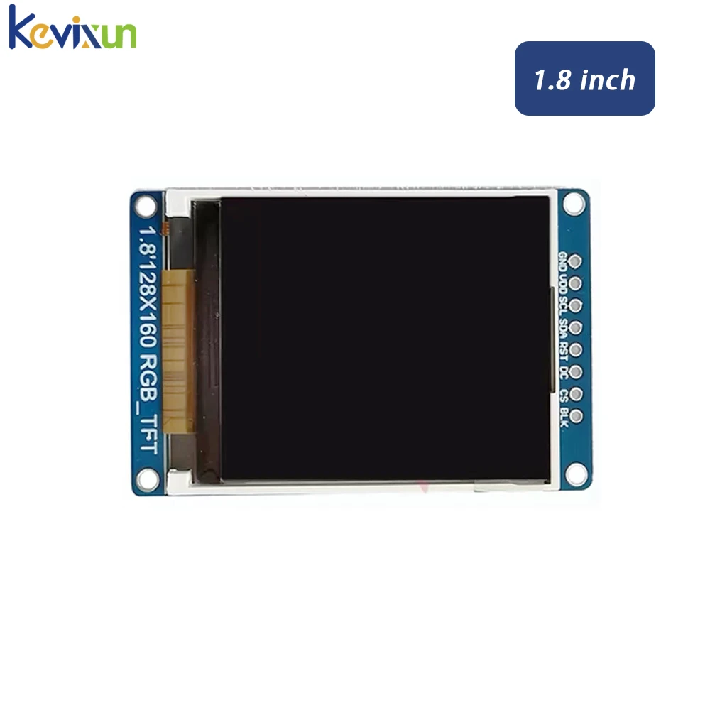 شاشة TFT 0.96/1.3/1.44/1.8 بوصة TFT شاشة ملونة كاملة وحدة LCD ST7735 ILI9341 واجهة السائق SPI لاردوينو