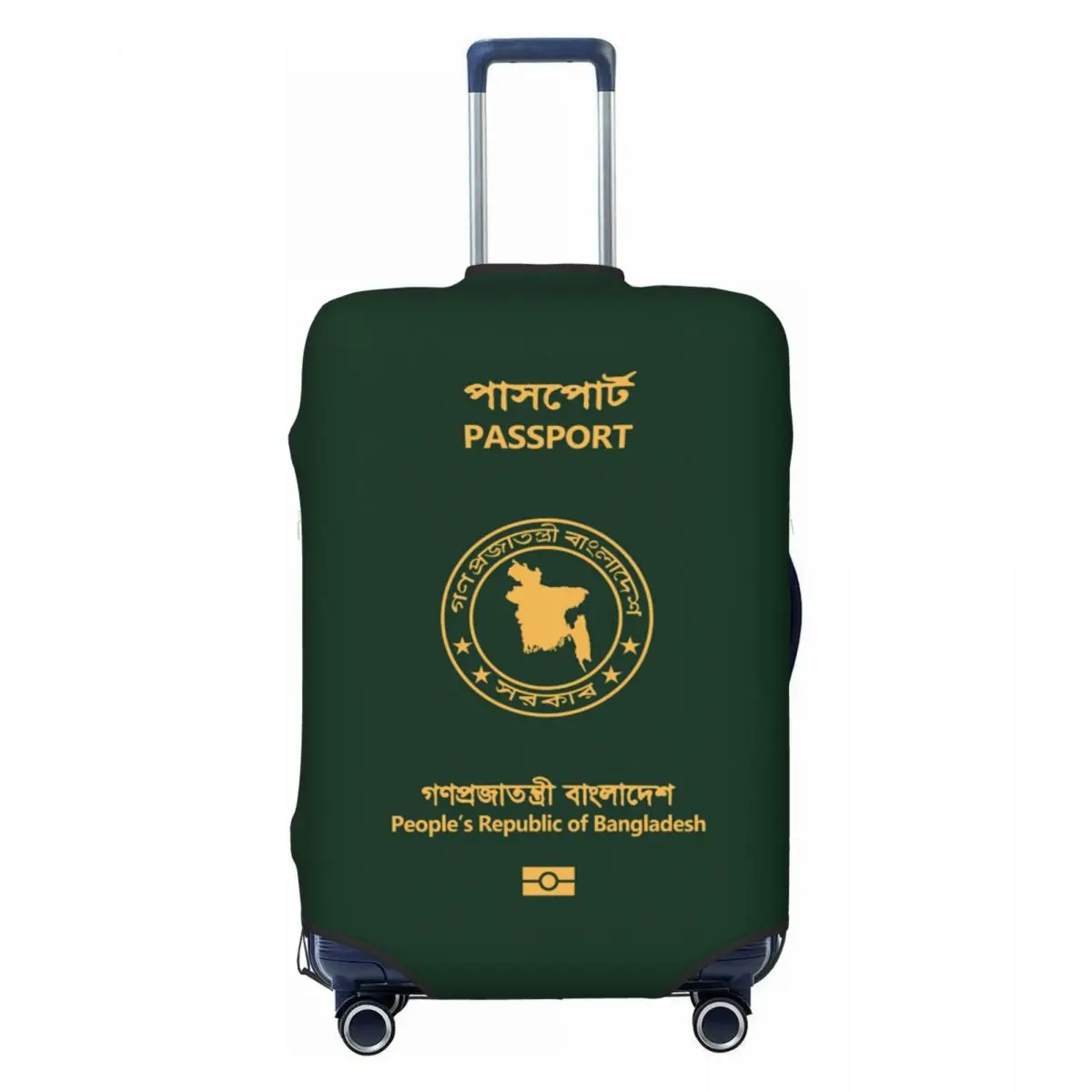 

Чехол для багажа для путешествий в Бангладешке, эластичный защитный чехол для чемодана, подходит для 18-32 дюймов