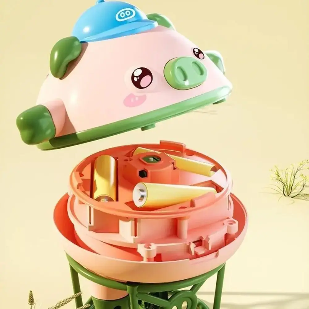 Brain Game Tumbler Balance Pig Technology Tightrope Walking Unicycle Electric Toy Cute Novelty Unicycle Balance Pig Toy Gift