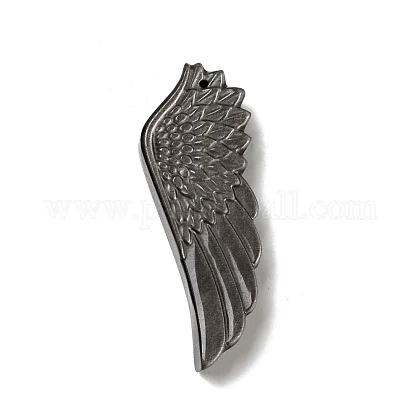 

PHPANDAHALL Natural Vintage Sterling Silver Hat Ornament Wings