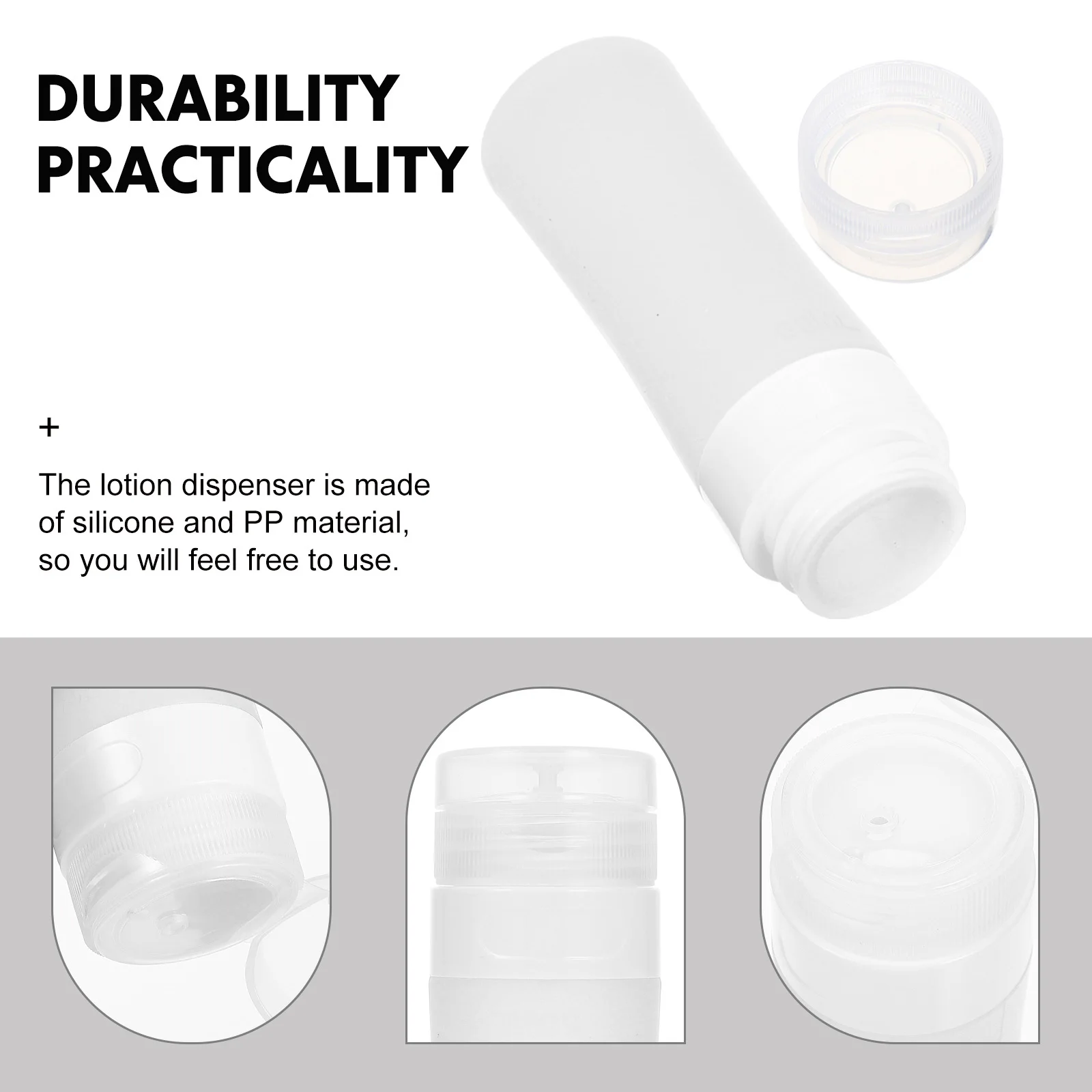 زجاجة تخزين الشامبو، حاوية لوشن صغيرة للسفر، موزع محمول لمستلزمات التجميل، زجاجات فارغة قابلة لإعادة الملء