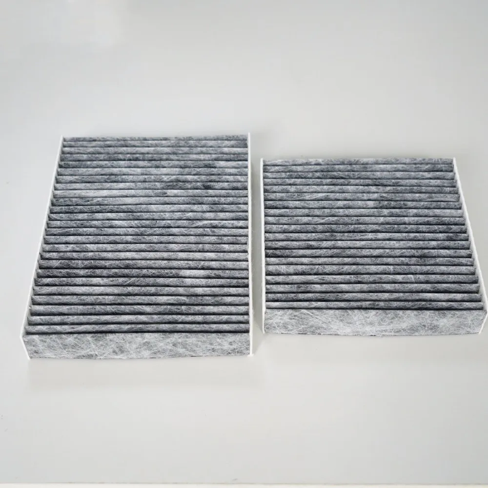 AC filter cabin filter for 2013 Citroen DS3 1.6L Peugeot 207CC (2007 -) 2014 Peugeot 2008 1.6L (Pair) oem: 6447.VX