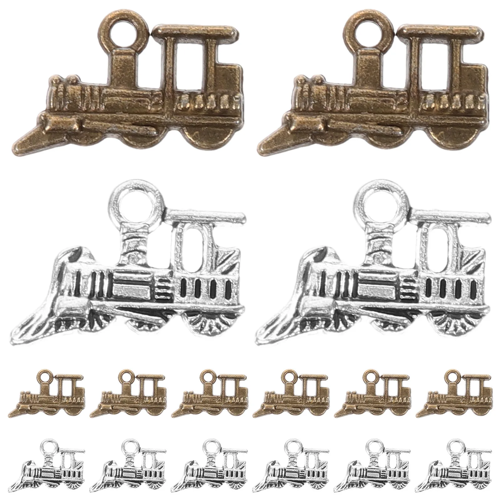 

Набор из 60 подвесок-шармов из сплава в ретро-стиле для украшений, ожерелий, браслетов, скрапбукинга